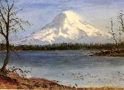 Albert Bierstadt Lake in the Rockies oil painting artist